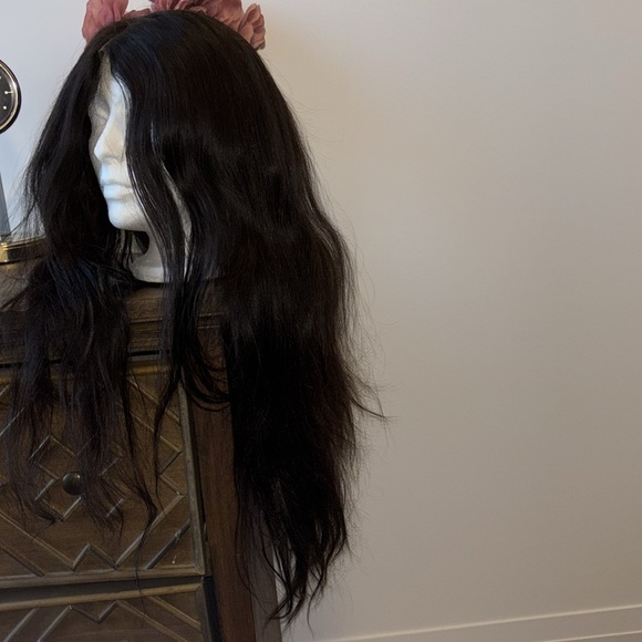 Natural Wavy human hair wig - Picture 1 of 15
